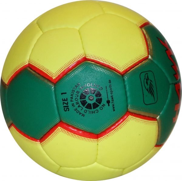 Soft handball, Standard Grip Training ball, Sizes 1,2,3, Brand Hawk ® - Image 3