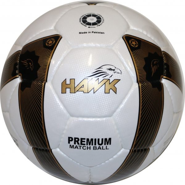 Fußball mit japanischen Microfasern PU, 100% handgenäht, Mark Hawk ®