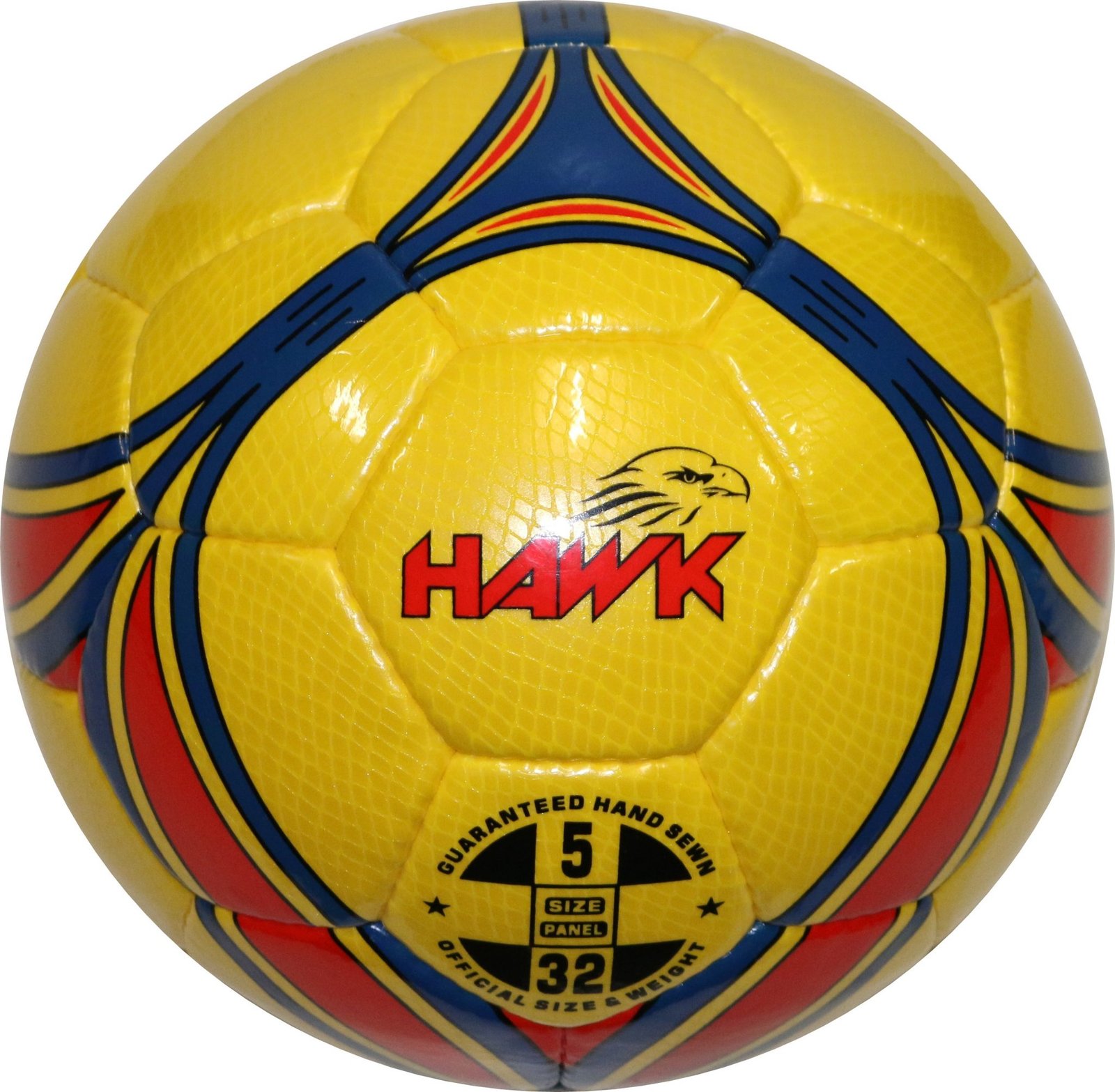 Hawk® 32-Panel Traditional Football | Durable Training & Match Ball