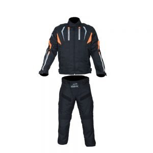 Motorradanzug Cordura (Jacke+Hose) Neu Herren Außen Mode, Marke Hawk®
