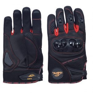 Hawk® Motorbike Riding Gloves for Men – Perfect for Cycling, Hiking & Camping