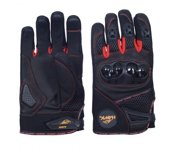 Hawk® Motorbike Riding Gloves for Men – Perfect for Cycling, Hiking & Camping