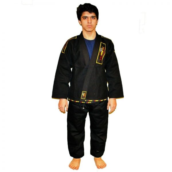 HAWK® Brazilian Ju Jutsu Martial Arts Suit – Double-Stitched 100% Cotton - Image 3